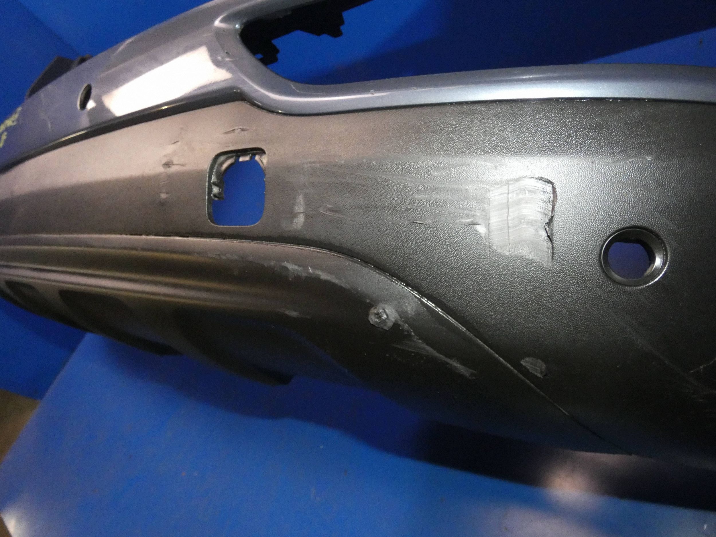 KIA SPORTAGE IV 2016- bumper rear part rear below PDC