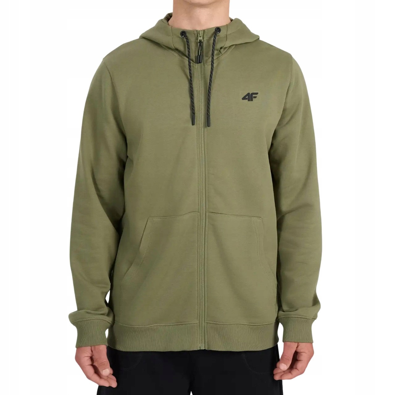 Pánská mikina 4F khaki 4FWSS26TSWSM2551 43S