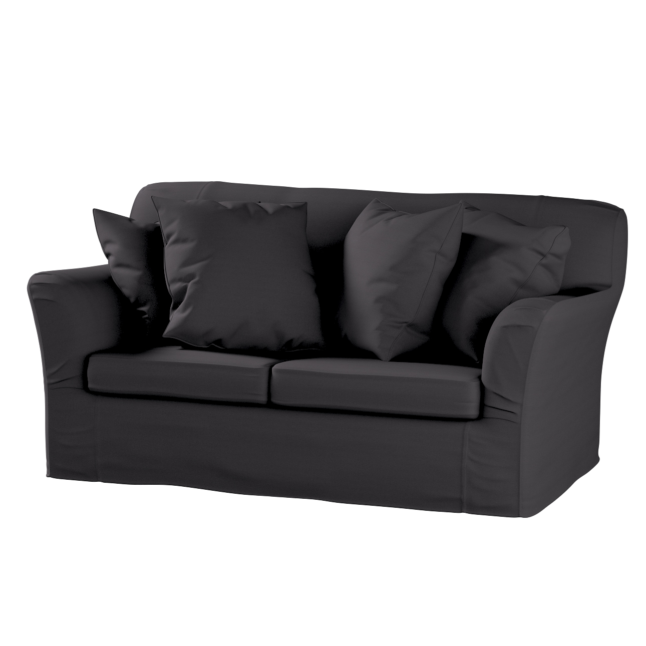 Dekoria Potah na pohovku Tomelilla 2-místný nerozkládací Ikea šedý