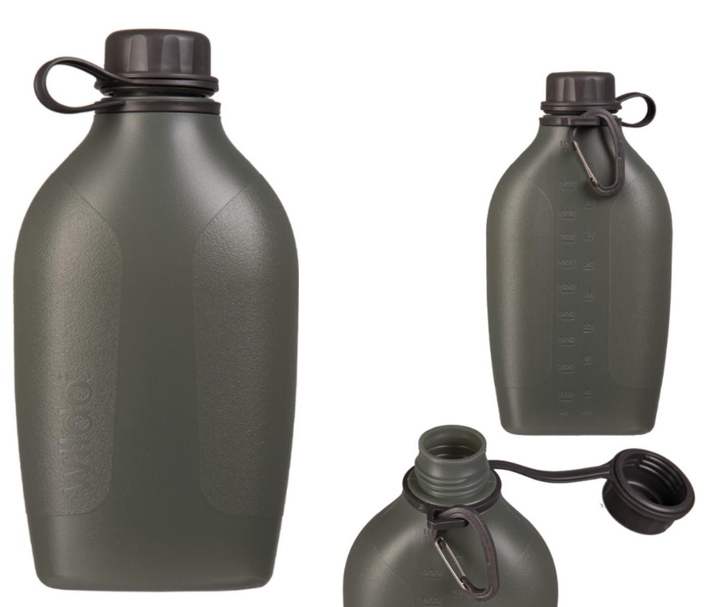 BUTELKA EXPLORER WILDO OLIWKA 1L