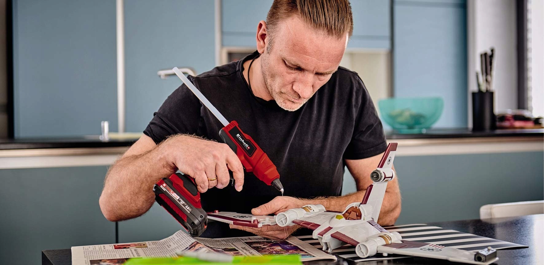 Einhell Te-Cg 18 Li - Solo Pistolet do Klejenia na Zasilanie akumulatorowe