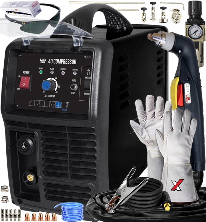 Plazma Pro Řezání Kovů Spartus Cut 40 Compresor