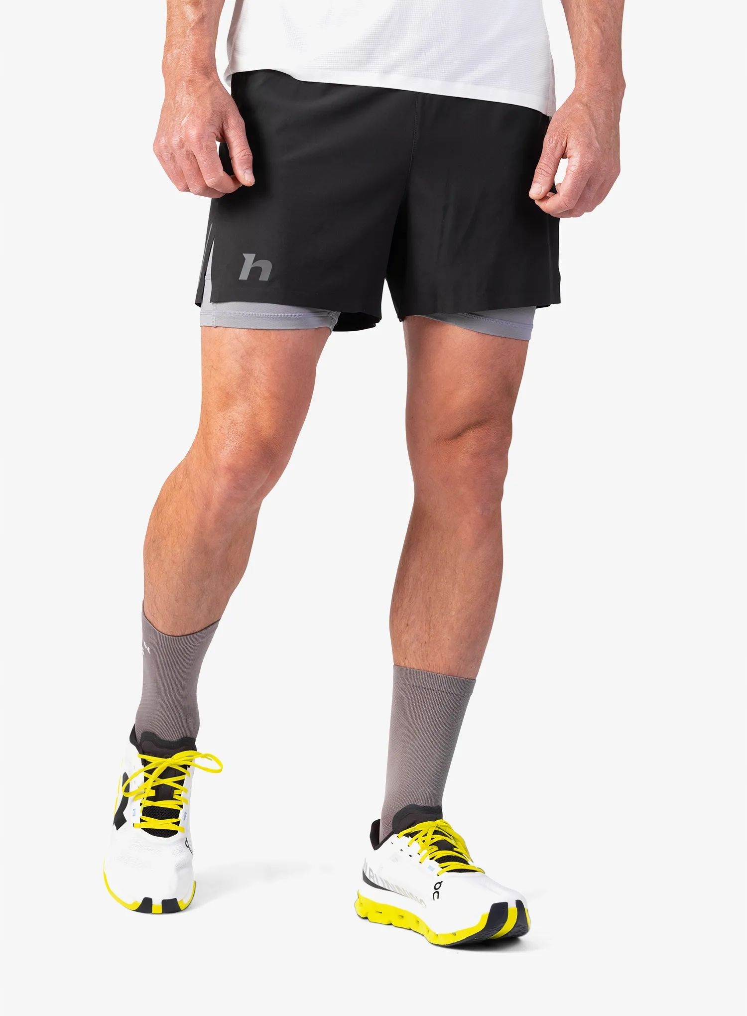 Spodenki turystyczne Hannah Ash Shorts anthracite L