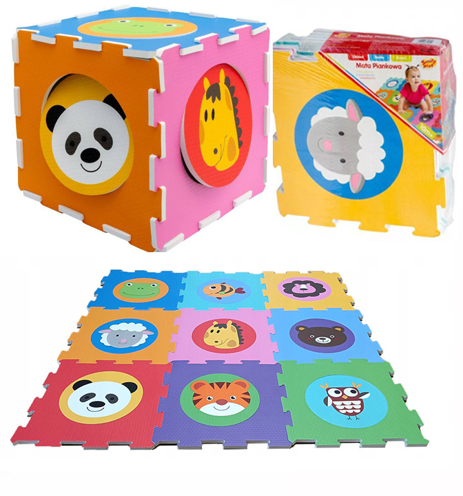 

Mata Puzzle Piankowe Zwierzęta