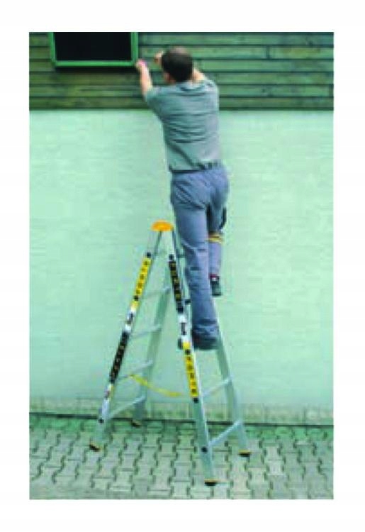 Rebrík dvojak štafle Forte 2x 5 1,5m 8905
