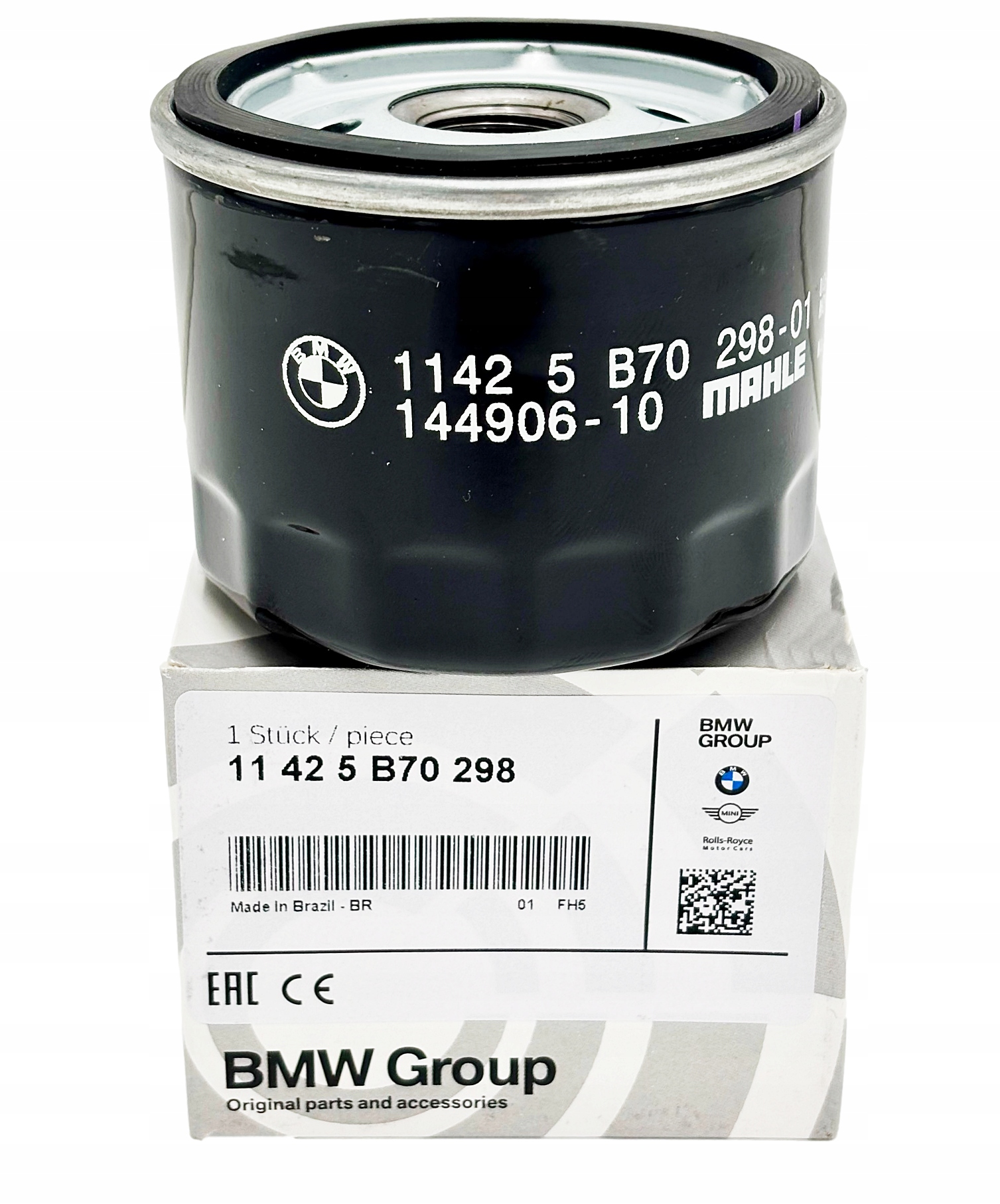 Oe Bmw Filtr Oleju Motorrad 11425B70298 Oryginał