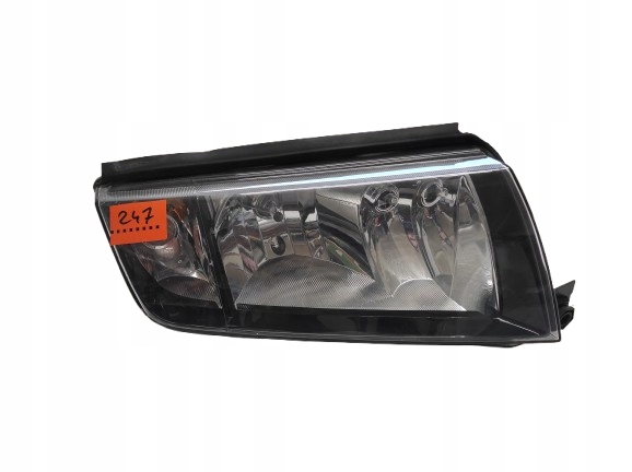 SKODA FABIA 1 I 99- LAMPA PRAWA PRZÓD 6Y1941016 CZARNA - CAŁA