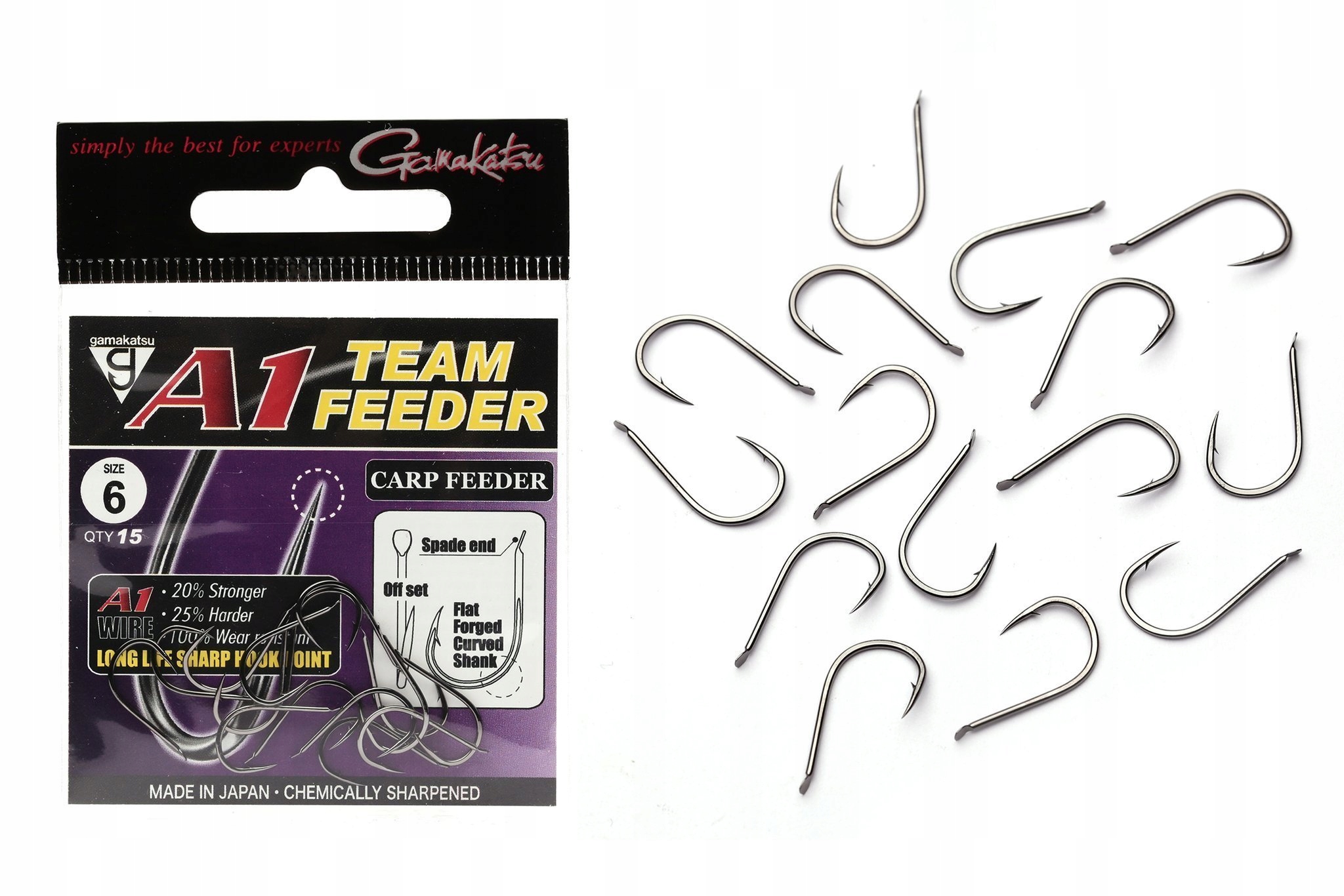 Haki Gamakatsu A1 Team Feeder Carp FEEDER-12