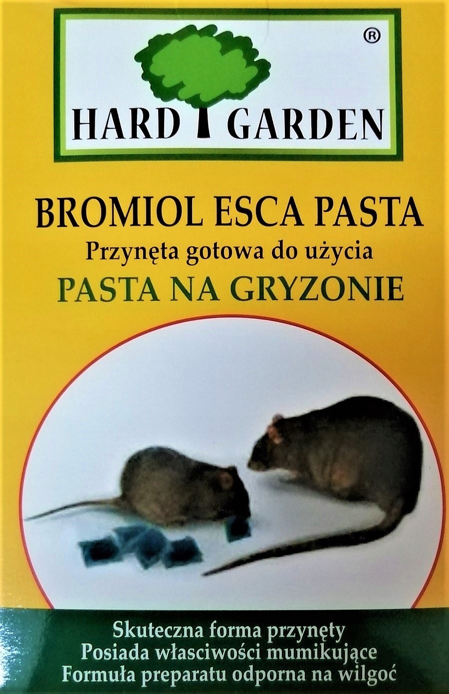 

Hard Garden Pasta Na Myszy Szczury Mocna 1kg
