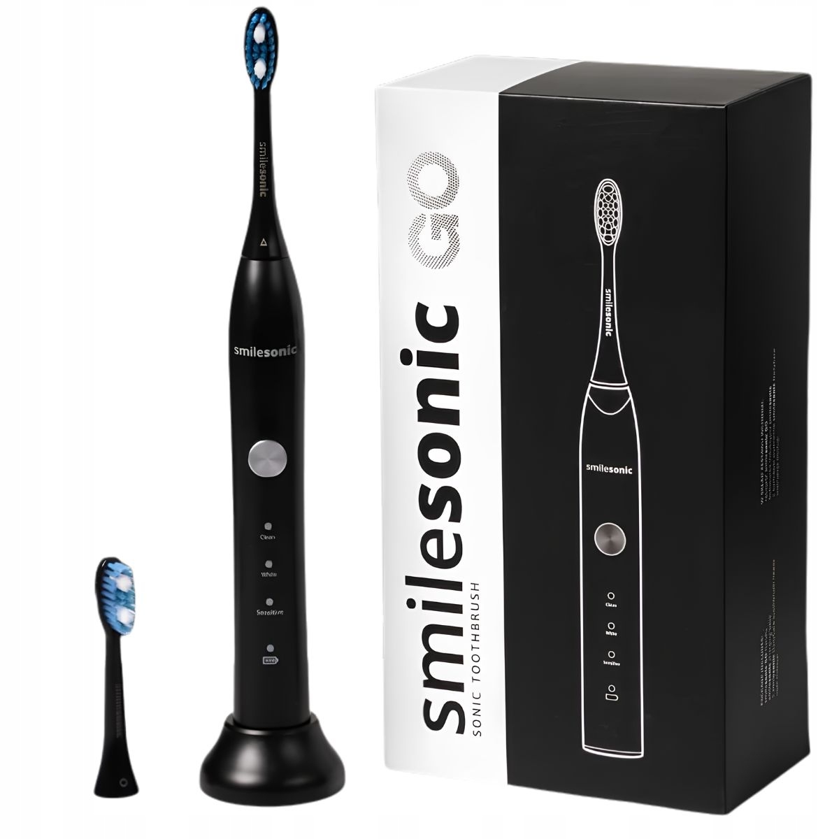 Szczoteczka soniczna Smilesonic Go Black