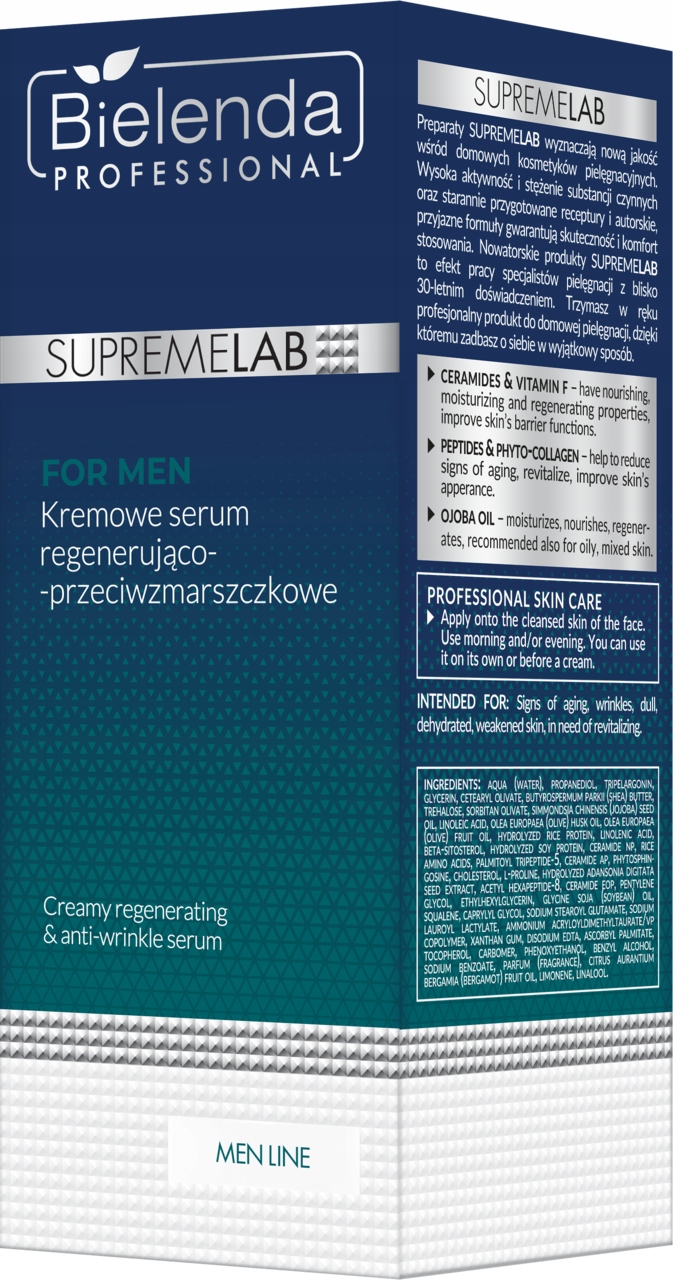 Bielenda Professional Supremelab Men Line Krémové Pleťové Sérum 30 ML