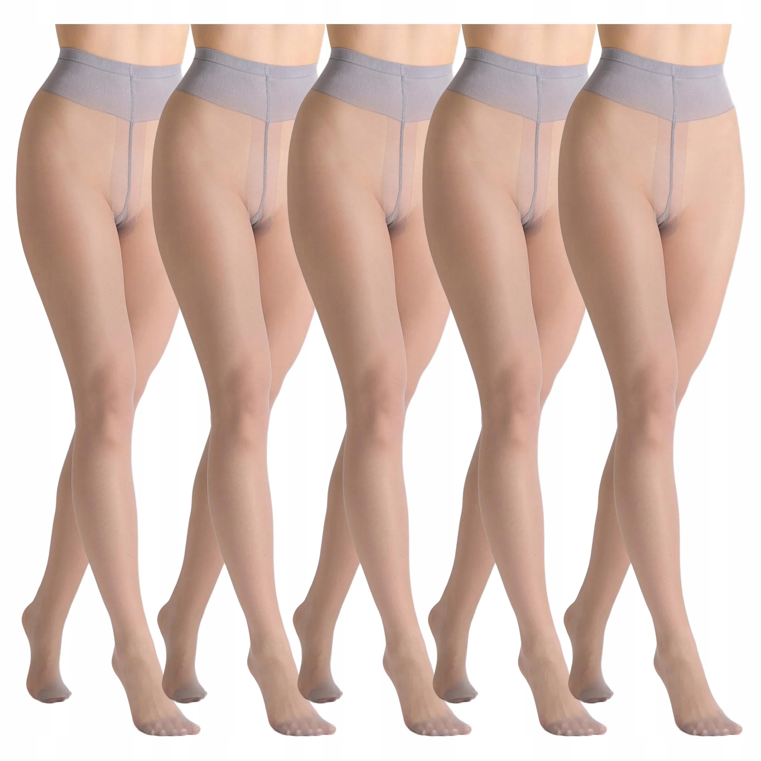 5 x Punčocháče hladké Exclusive Silk 15 den Marilyn Perle 1/2