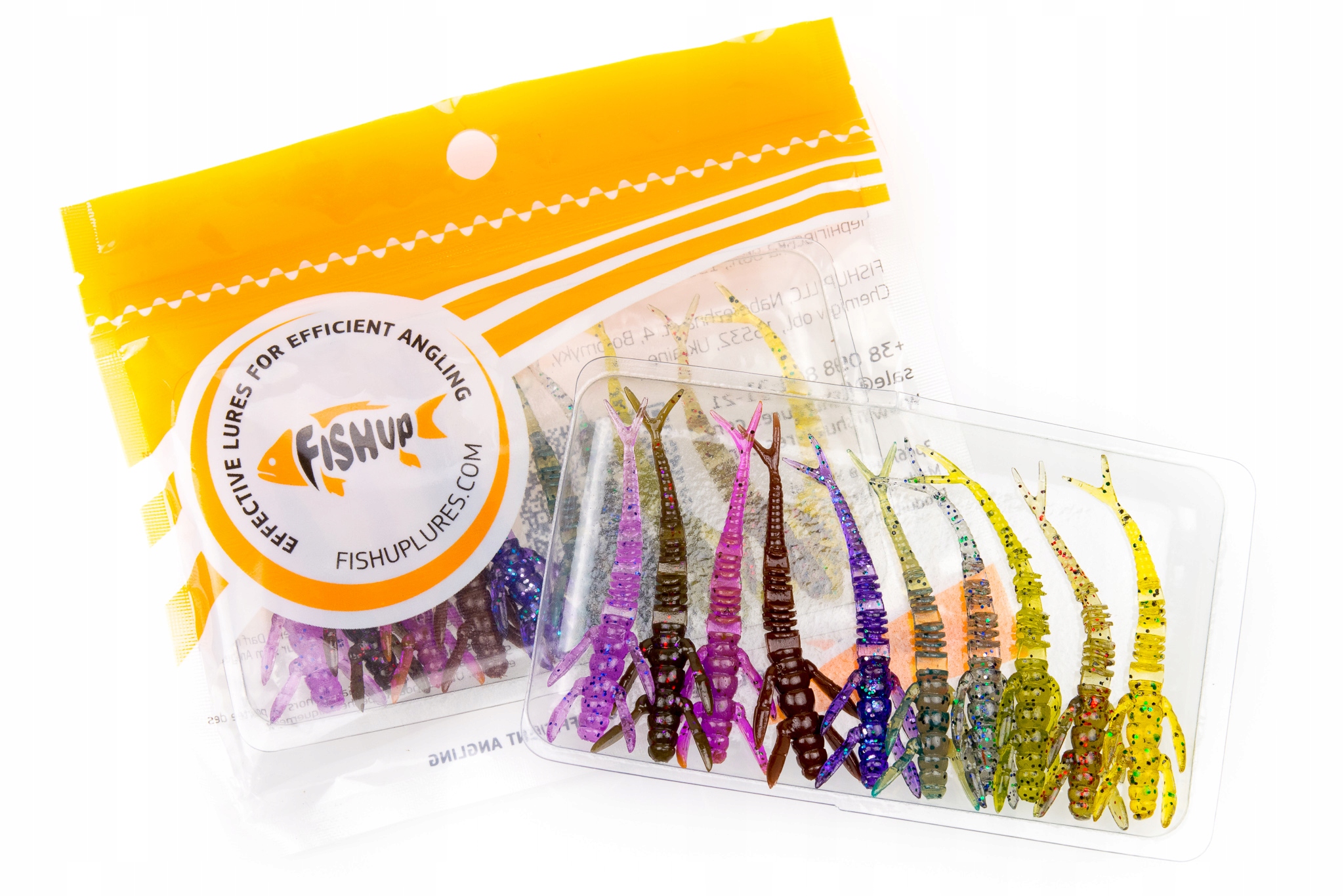 FishUp Zestaw na Okonia Flit 2" MIX 10szt