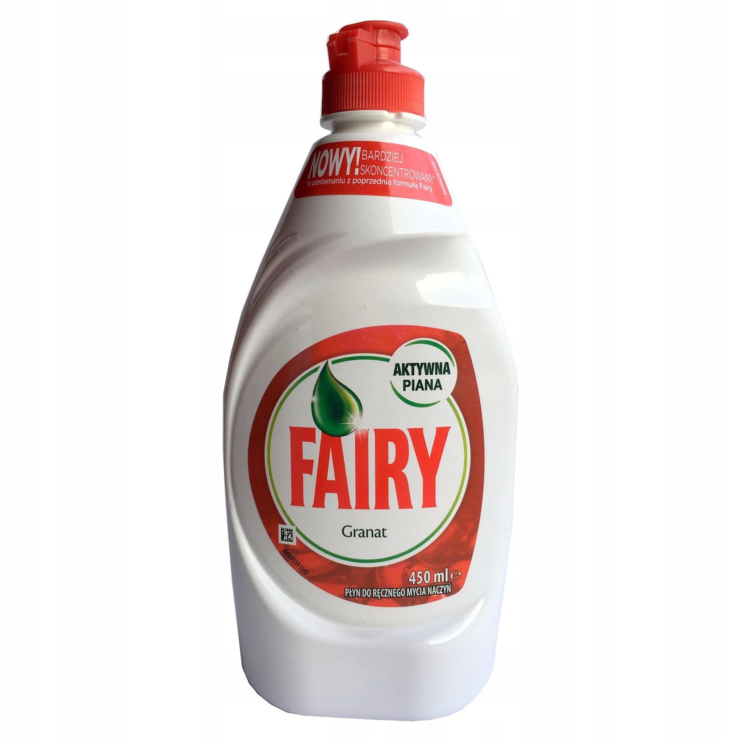 

Płyn do mycia naczyń Fairy Granat 0,45 l