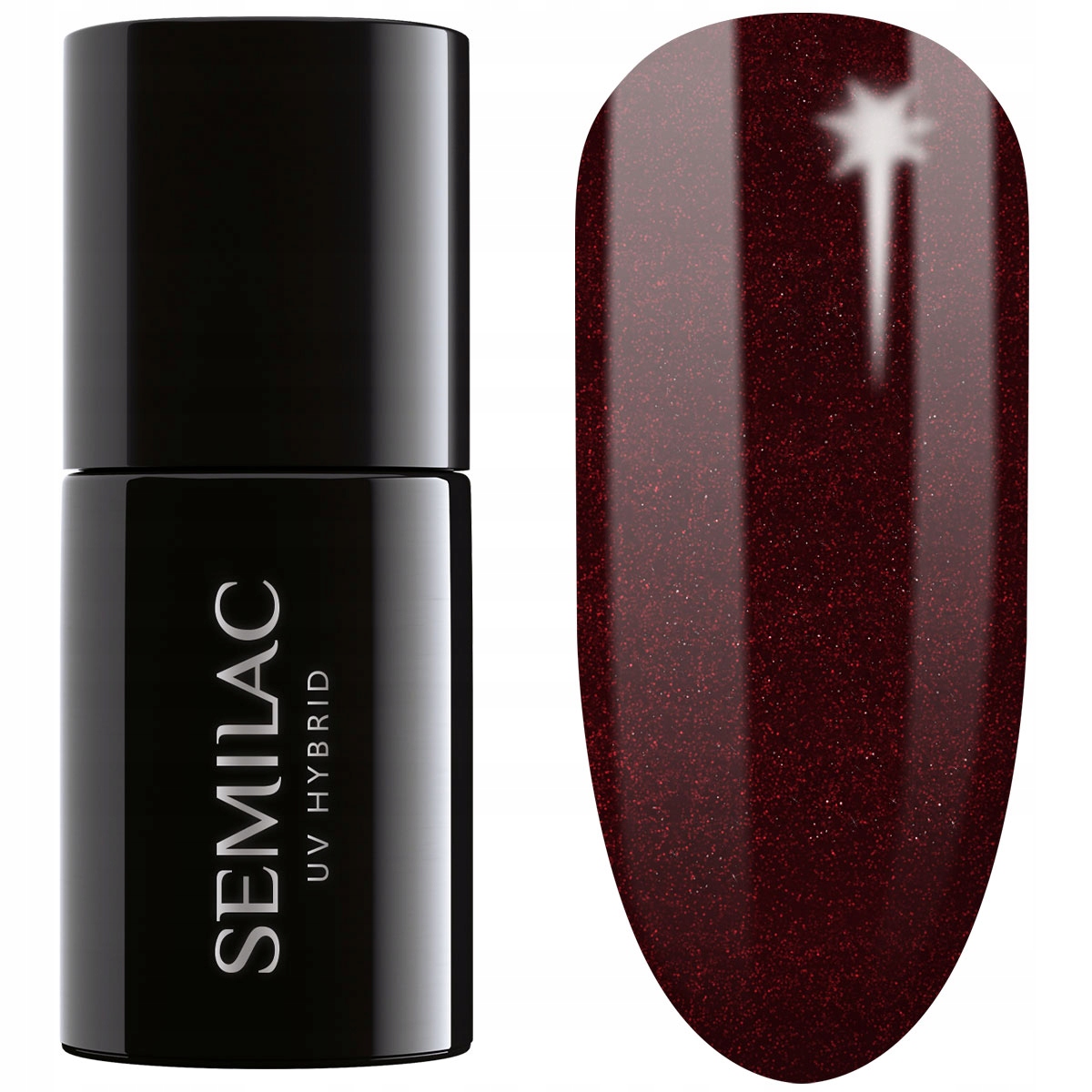

Semilac Lakier Hybrydowy 393 Black Cherry 7ML