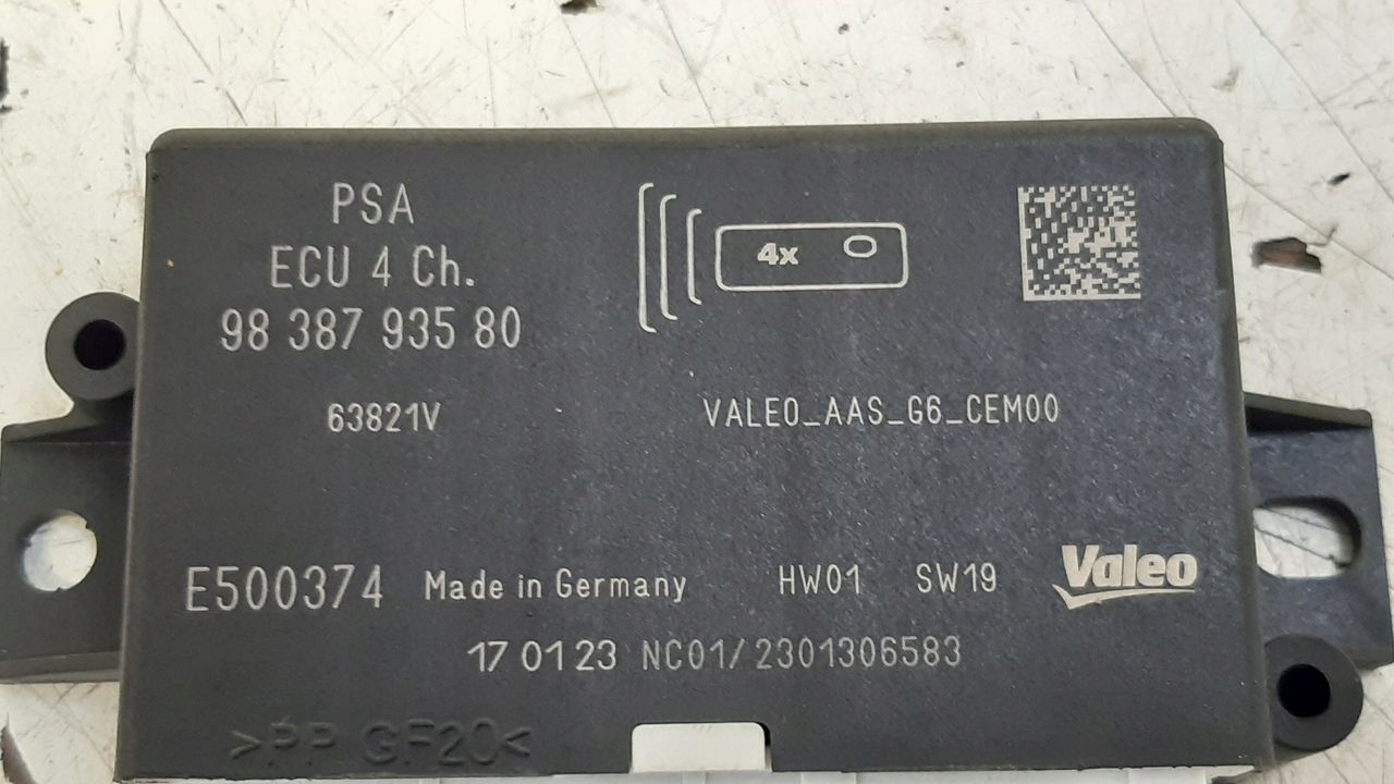 modulo PDC parcheggio Opel Corsa F