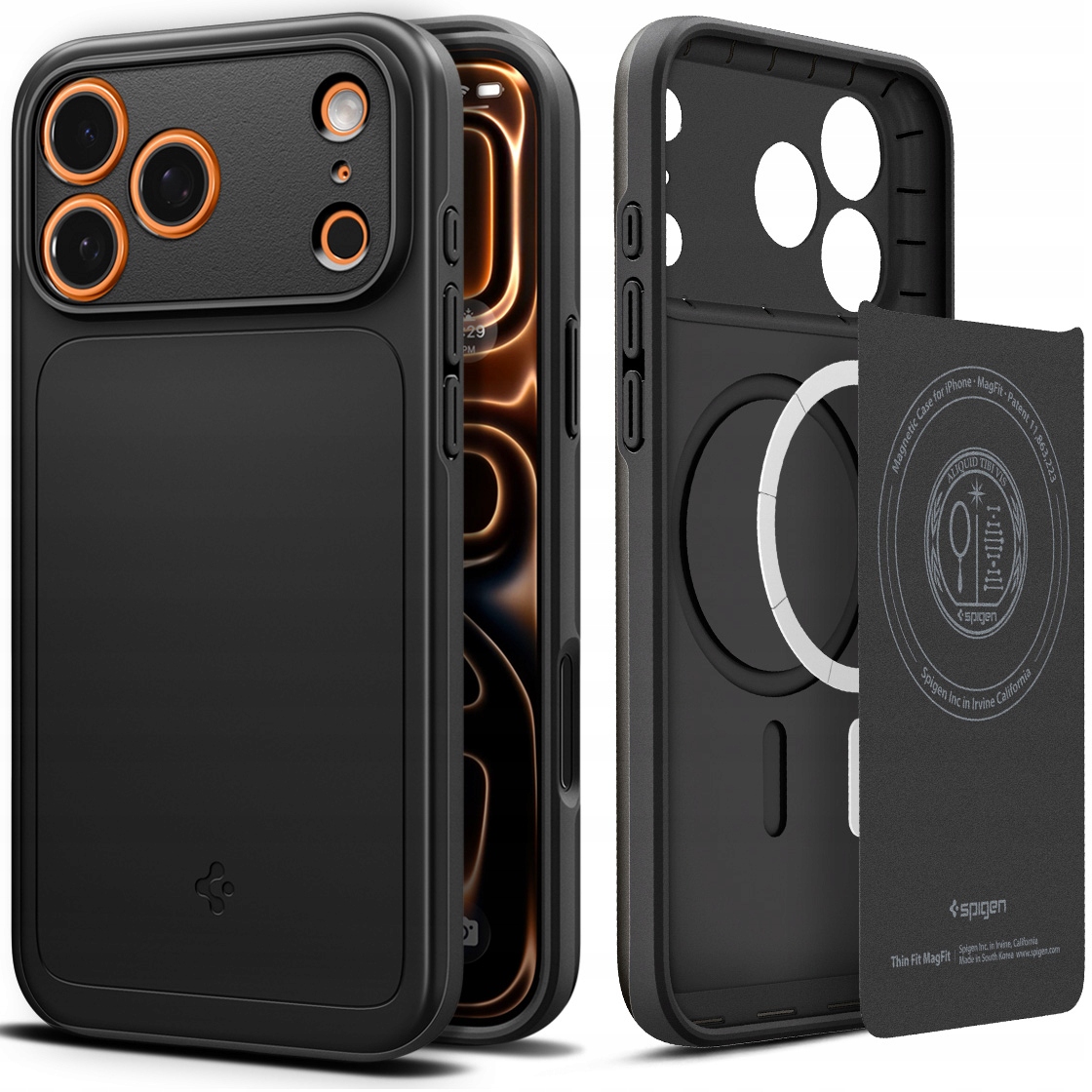 Pouzdro Spigen pro iPhone 17 Pro, pouzdro pro MagSafe, lehké, tenké, stylové