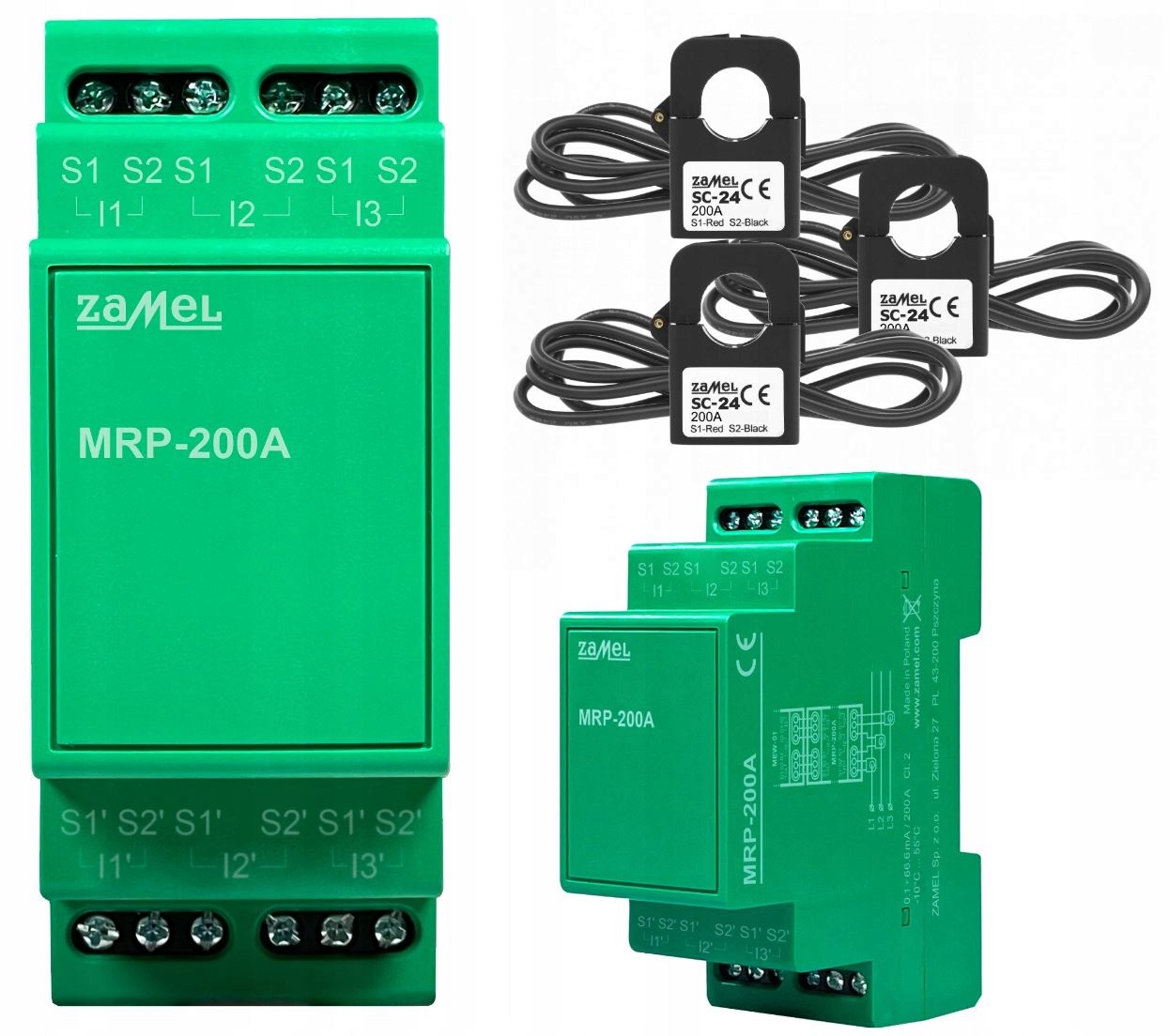 Rozširujúci modul prevodníkov 200A pre MEW-01 Model: MRP-200A