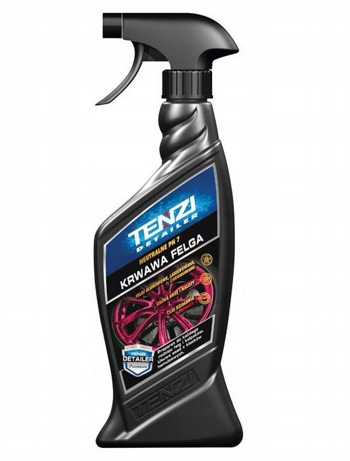 KRWAWA FELGA ŚRODEK DO MYCIA FELG 600ml TENZI