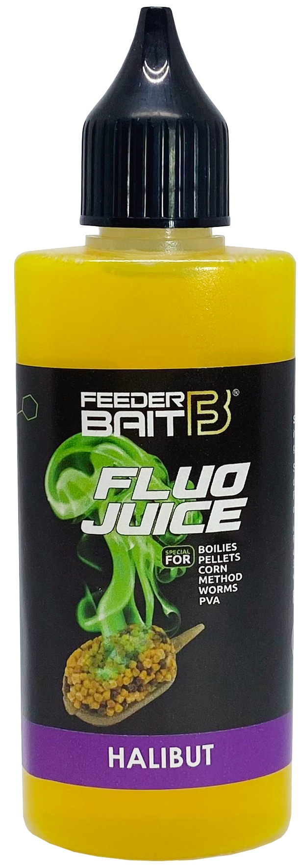 Feeder Bait Fluo Juice Halibut