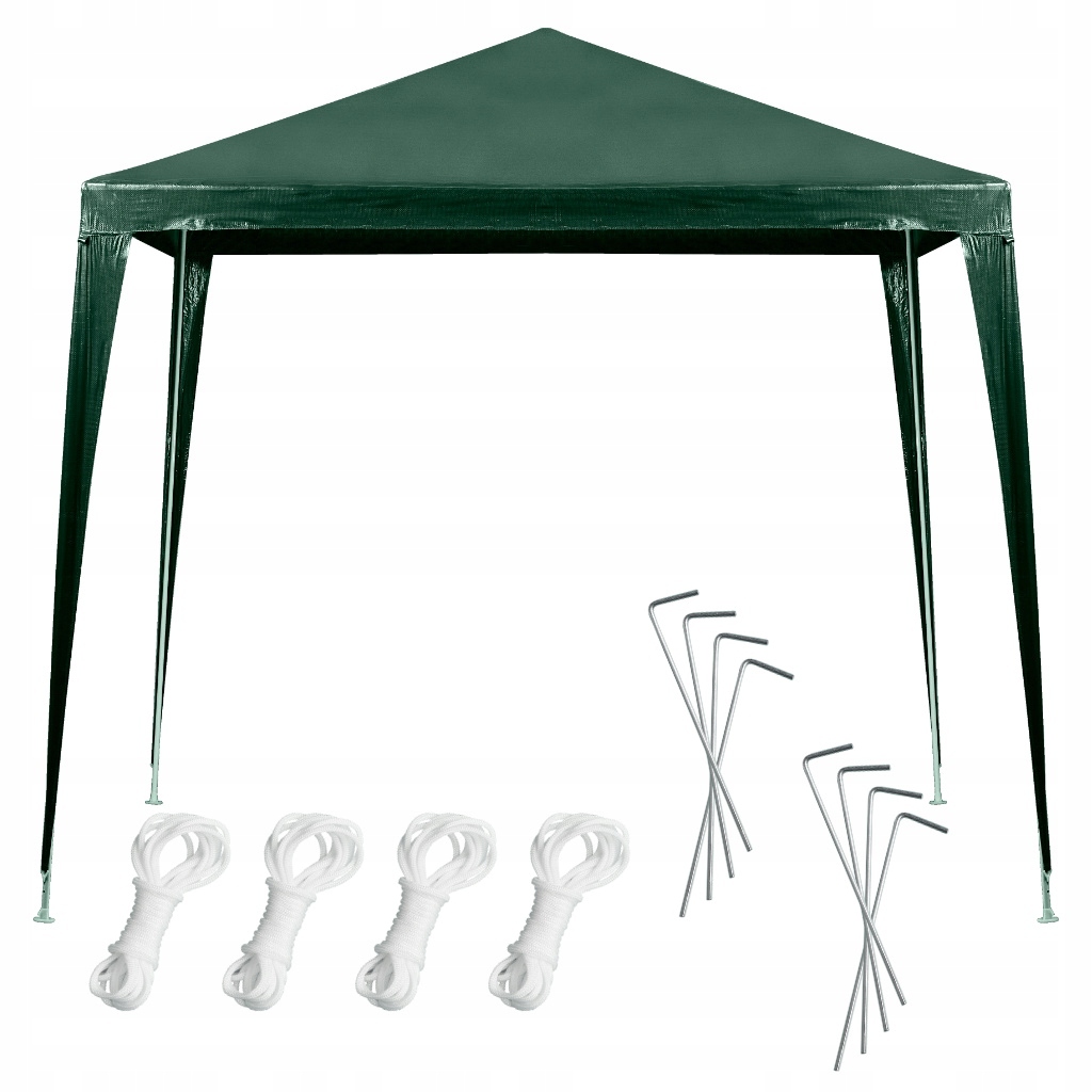 Zahradní pavilon stan altán zelený 2,5 x 2,5 m