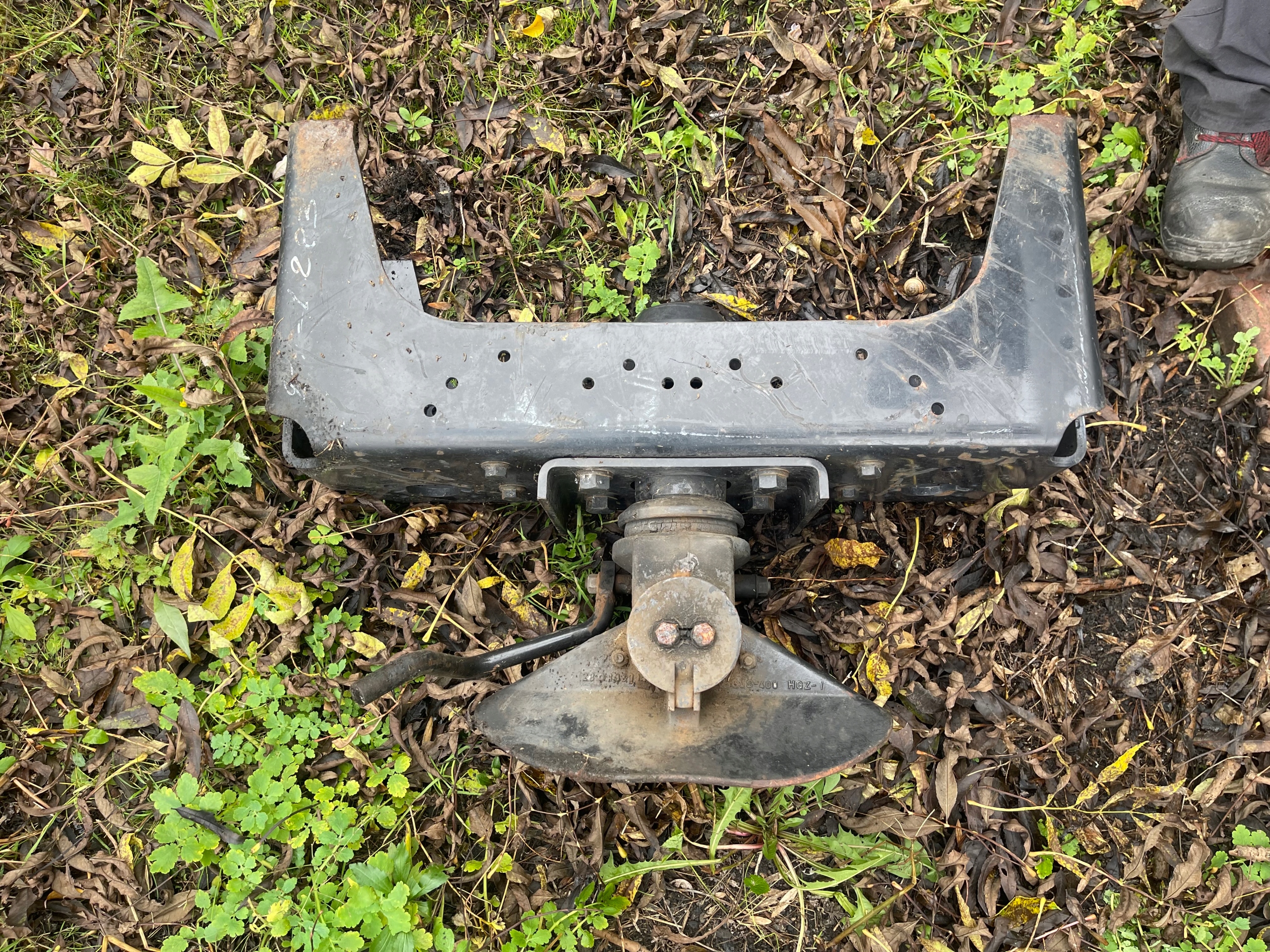 Man TGX belka zaczep hak RINGFEDER