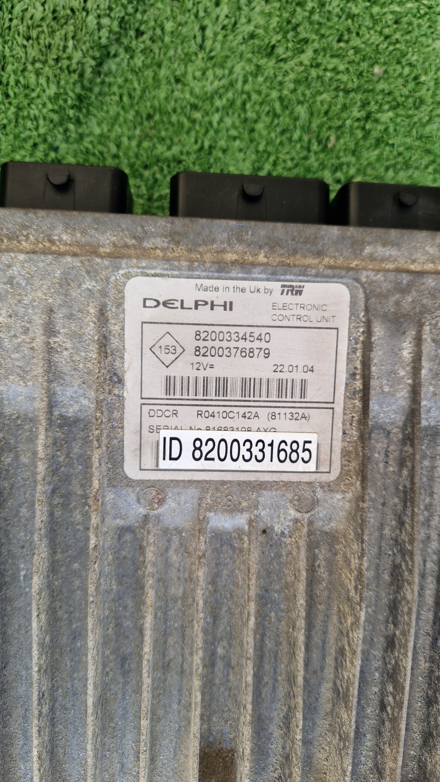 control unit computer SUZUKI JIMNY 1.5 DDIS 65KM 8200376879 8200331685 2004R