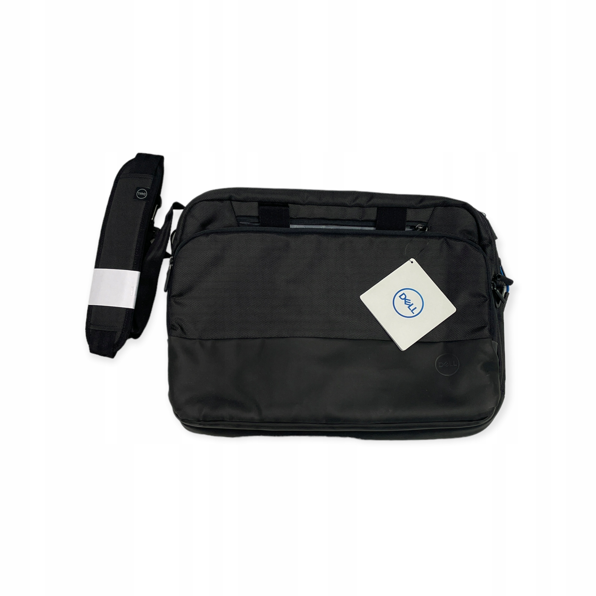 Černá taška na notebook s nastavitelným popruhem Dell