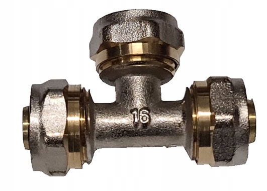 

Trójnik Skręcany Pex/al/pex 16x16x16