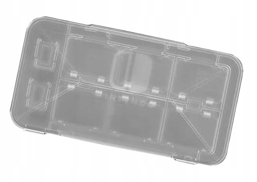 ETUI CASE PUDEŁKO NA KARTY GRY DO NINTENDO SWITCH BEZBARWNE