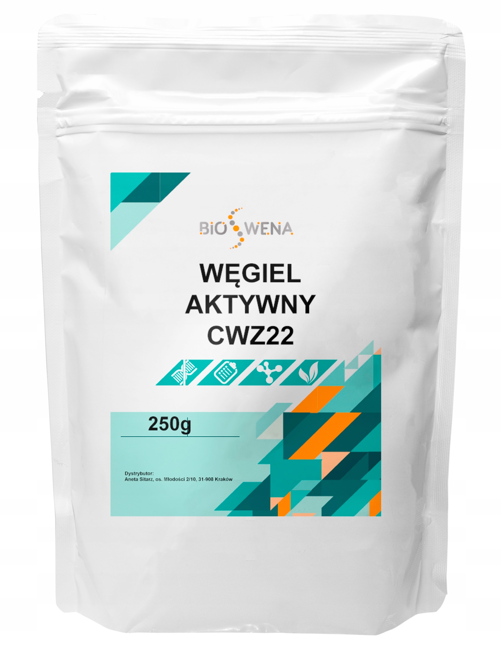 

Węgiel aktywny CWZ22 250g Bioswena