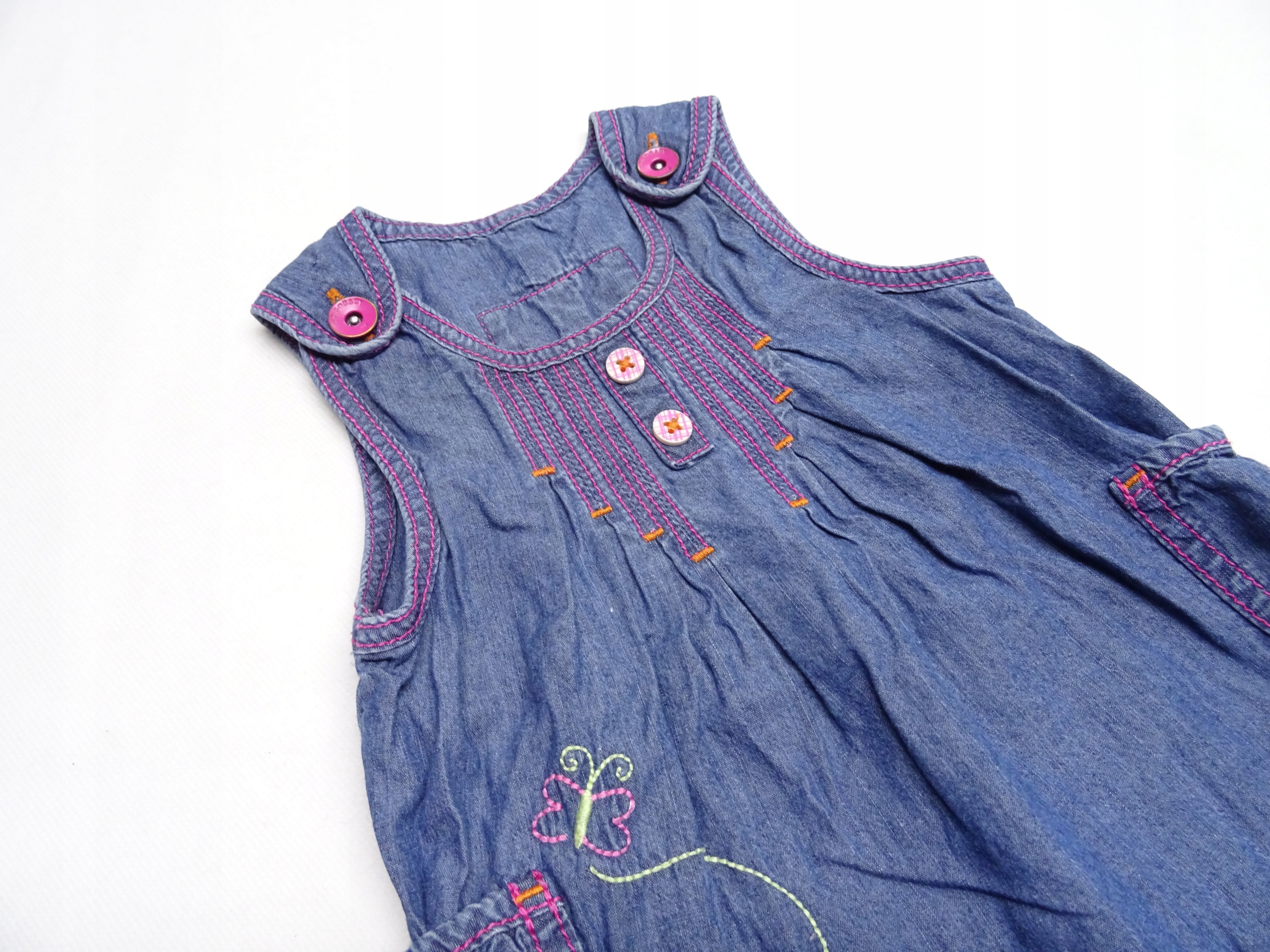 SUKIENKA MARKS&SPENCER 69cm 3/6MSC. Z HAFTEM Materiał dominujący bawełna