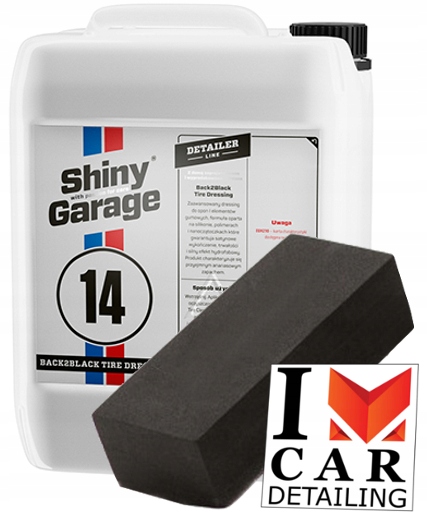 Dressing do opon Shiny Garage 5l Producent Shiny Garage