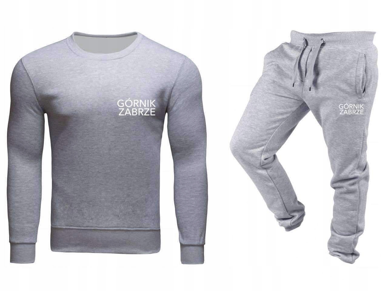 Pánský Teplákovka Tepláková Souprava Minink Zabrze Grey M