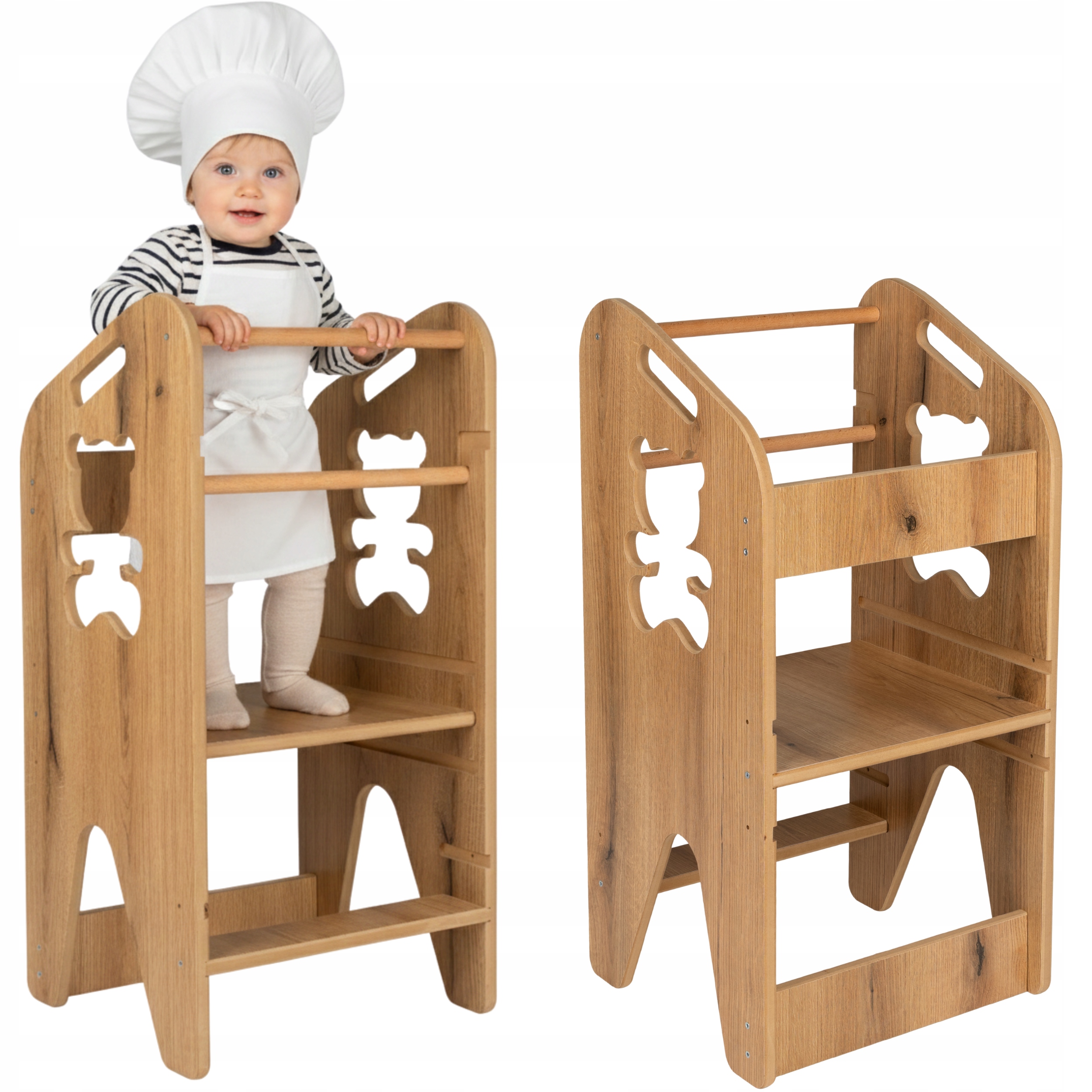 Pomocnik kuchenny SOLIDNY regulowany Kitchen Helper MDF drewno +GRATIS