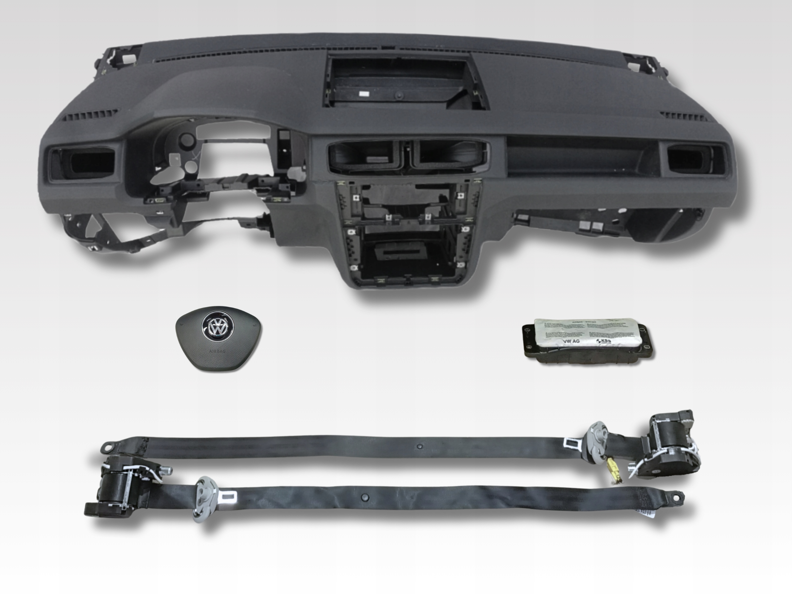 volkswagen vw Caddy 2K5 торпеда бардачок подушки безопасности ремни