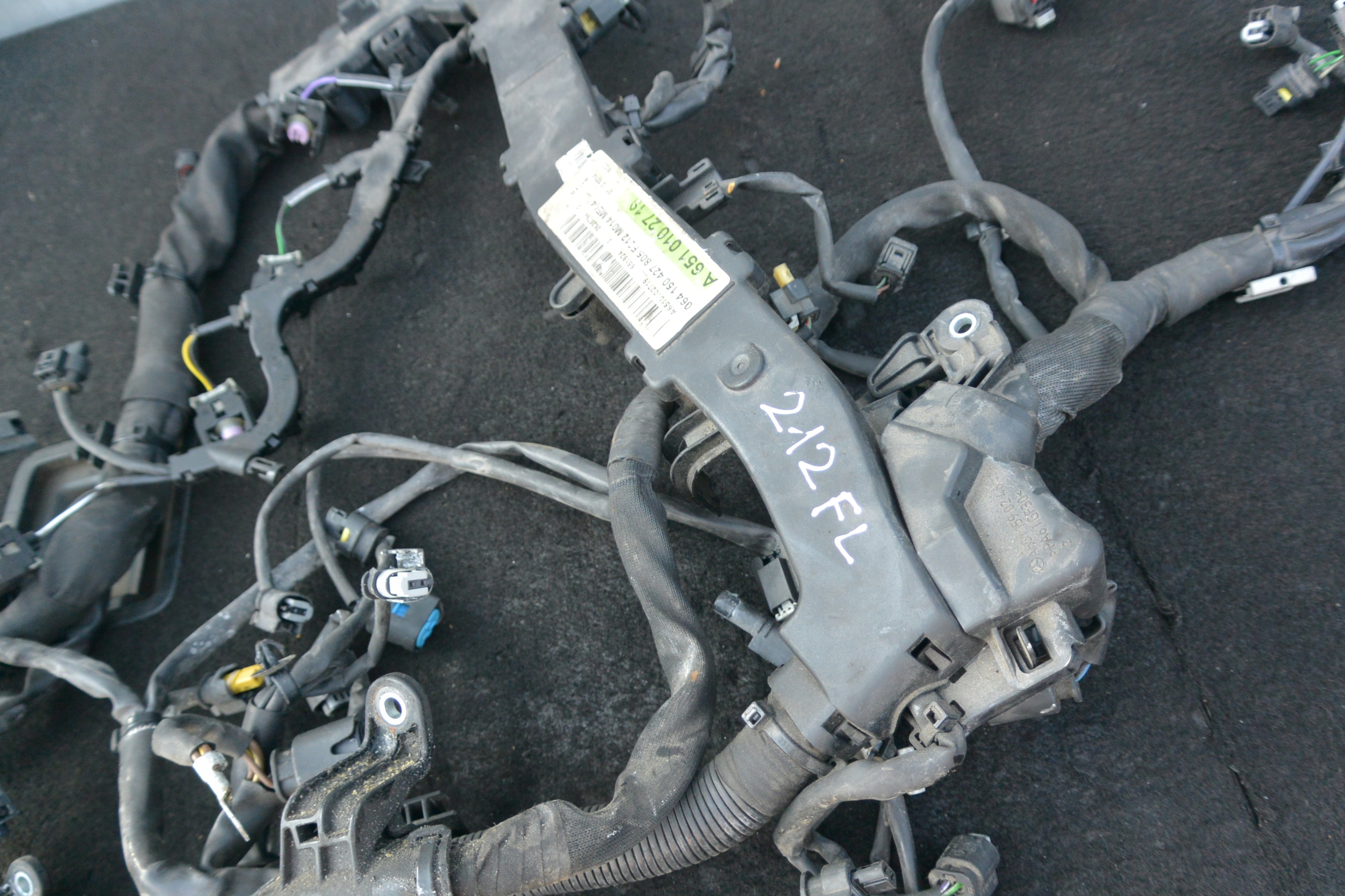 bundle motor wiring MERCEDES-BENZ E-KLASA LIFT 2.2 CDI HYBRYDA