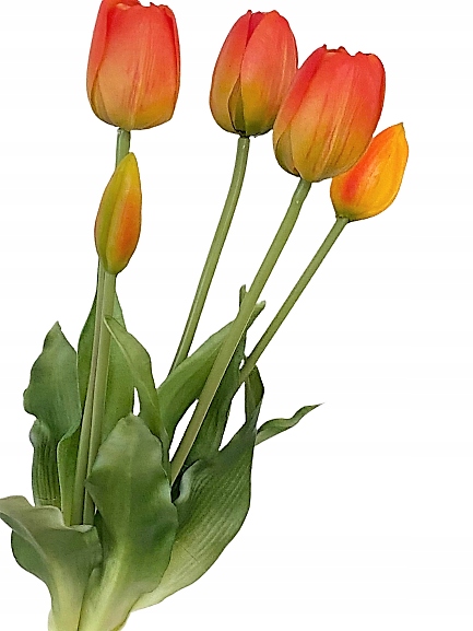

Bukiet Tulipany tulipan silikonowe gumowe jak Żywe