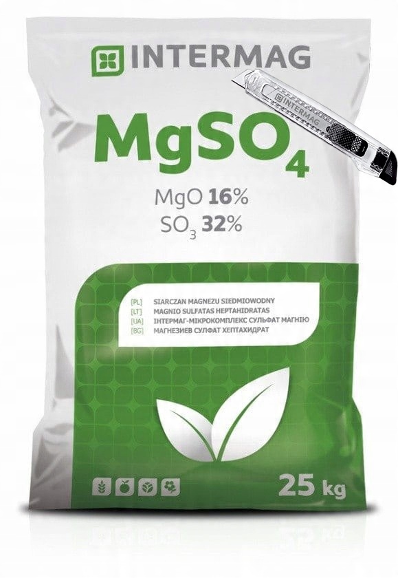 

Siarczan Magnezu Siedmiowodny 25 kg Intermag.