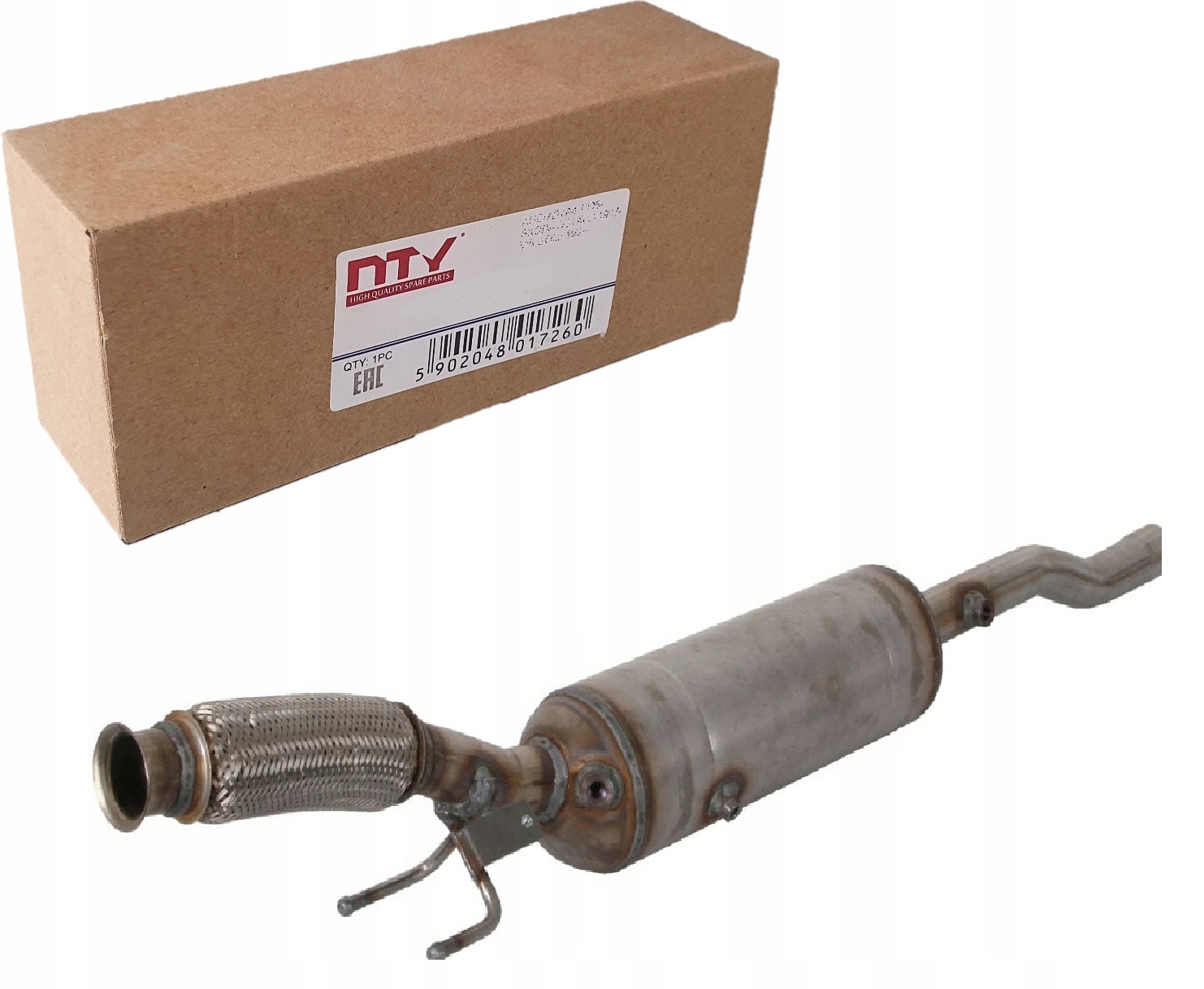 DPF-PE-007 - ФІЛЬТР САЖІ DPF PEUGEOT 407 508 2.0 HDI