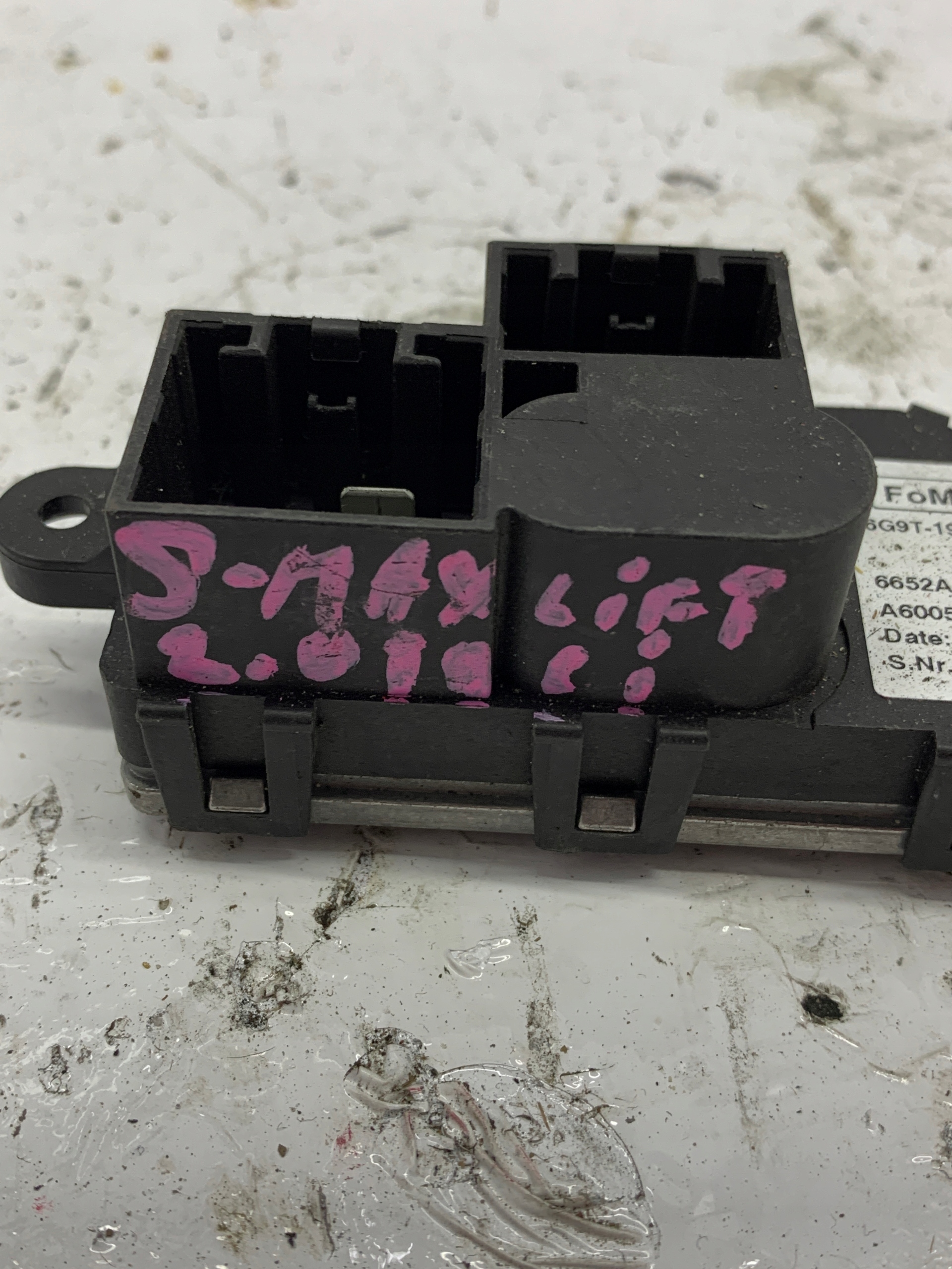 heater fan resistor 6G9T-19E624-DB FORD