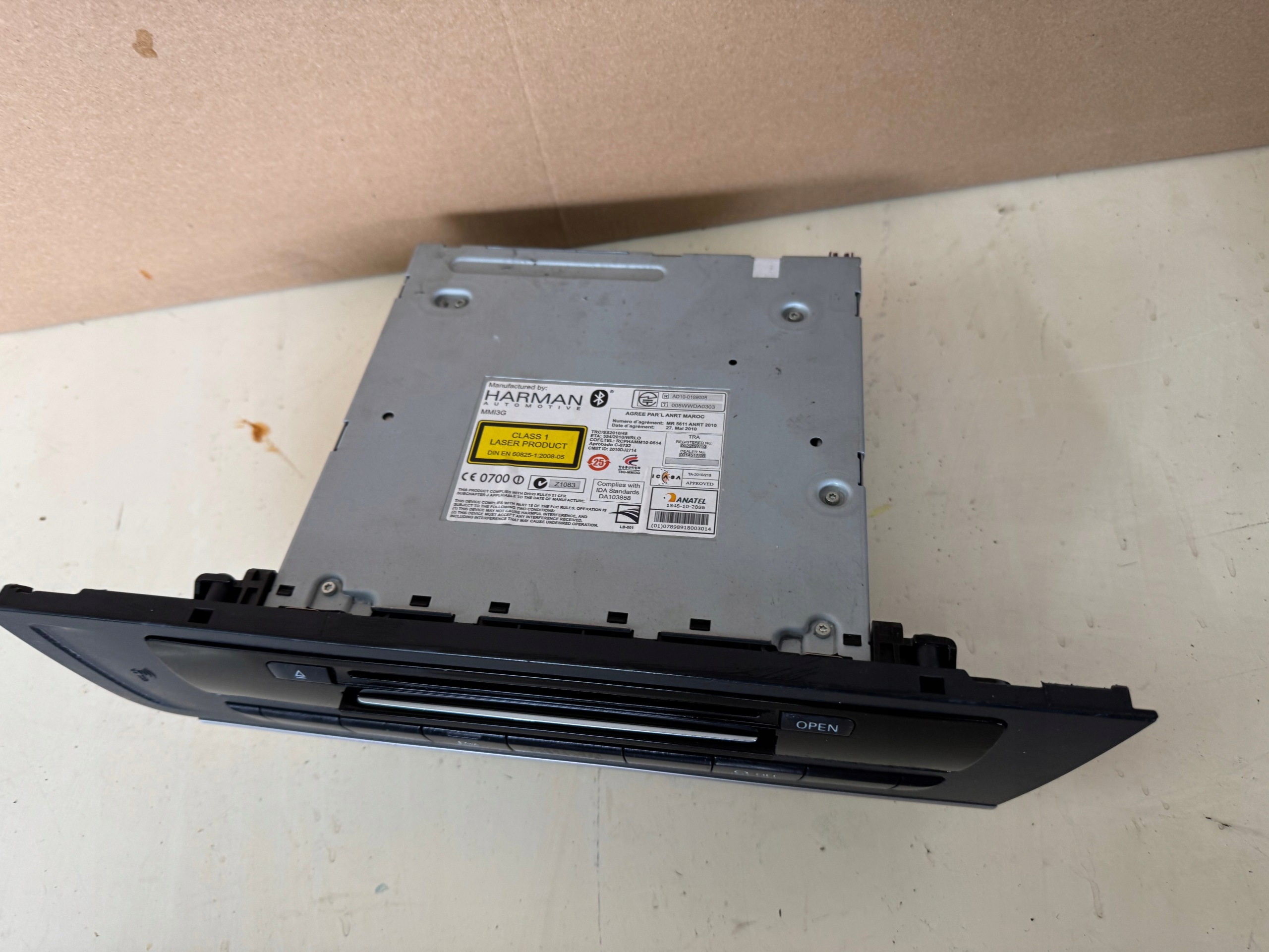 MULTIMEDIA JEDNOSTKA MMI navigation devices PANEL player AUDI A6 C7 4G0035746D