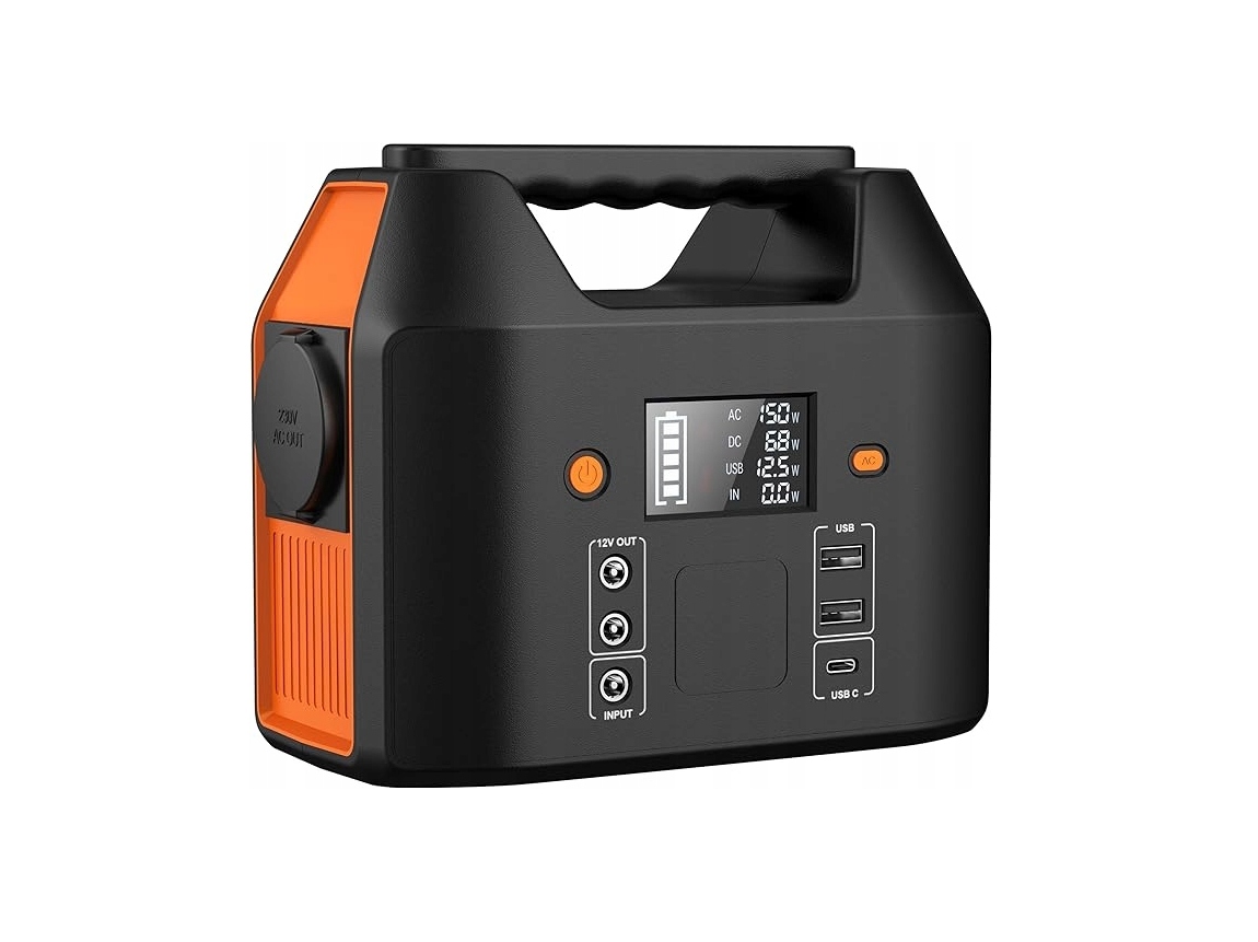 SinKeu R150 Przenośna stacja zasilania 99Wh 150W Ac/dc/usb-c