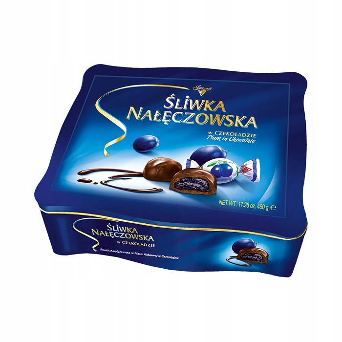 Śliwka Nałęczowska (puszka) 490 g Solidarność
