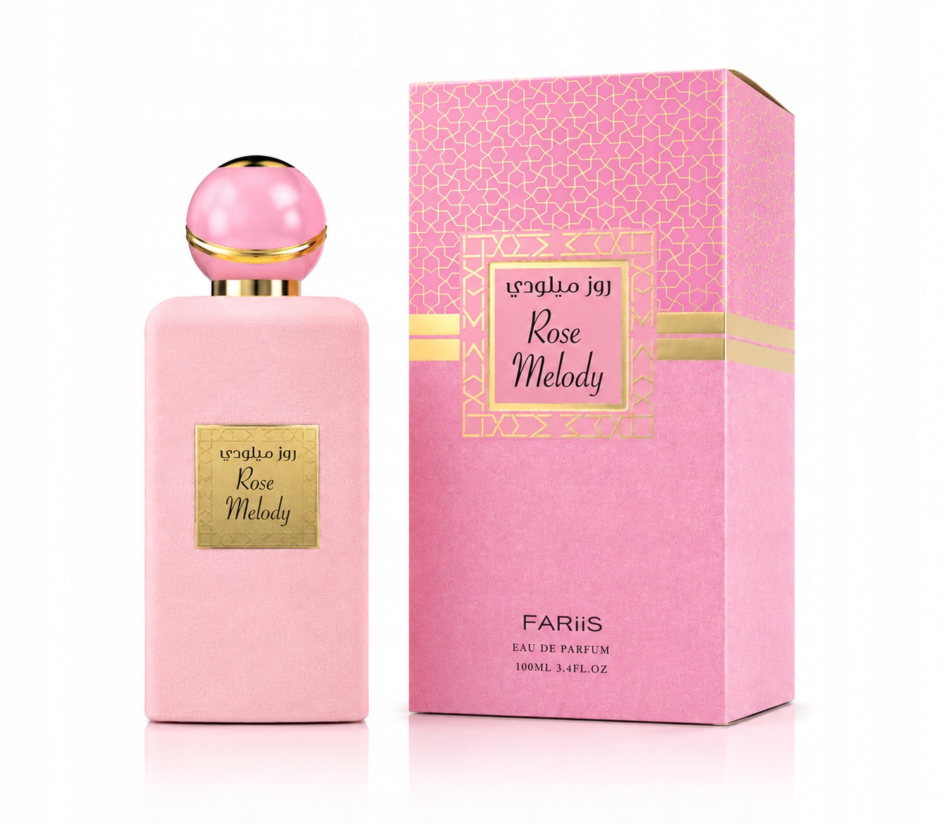 Oryginalne Perfumy Arabskie Fariis Rose Melody 100ml Edp+gratis!