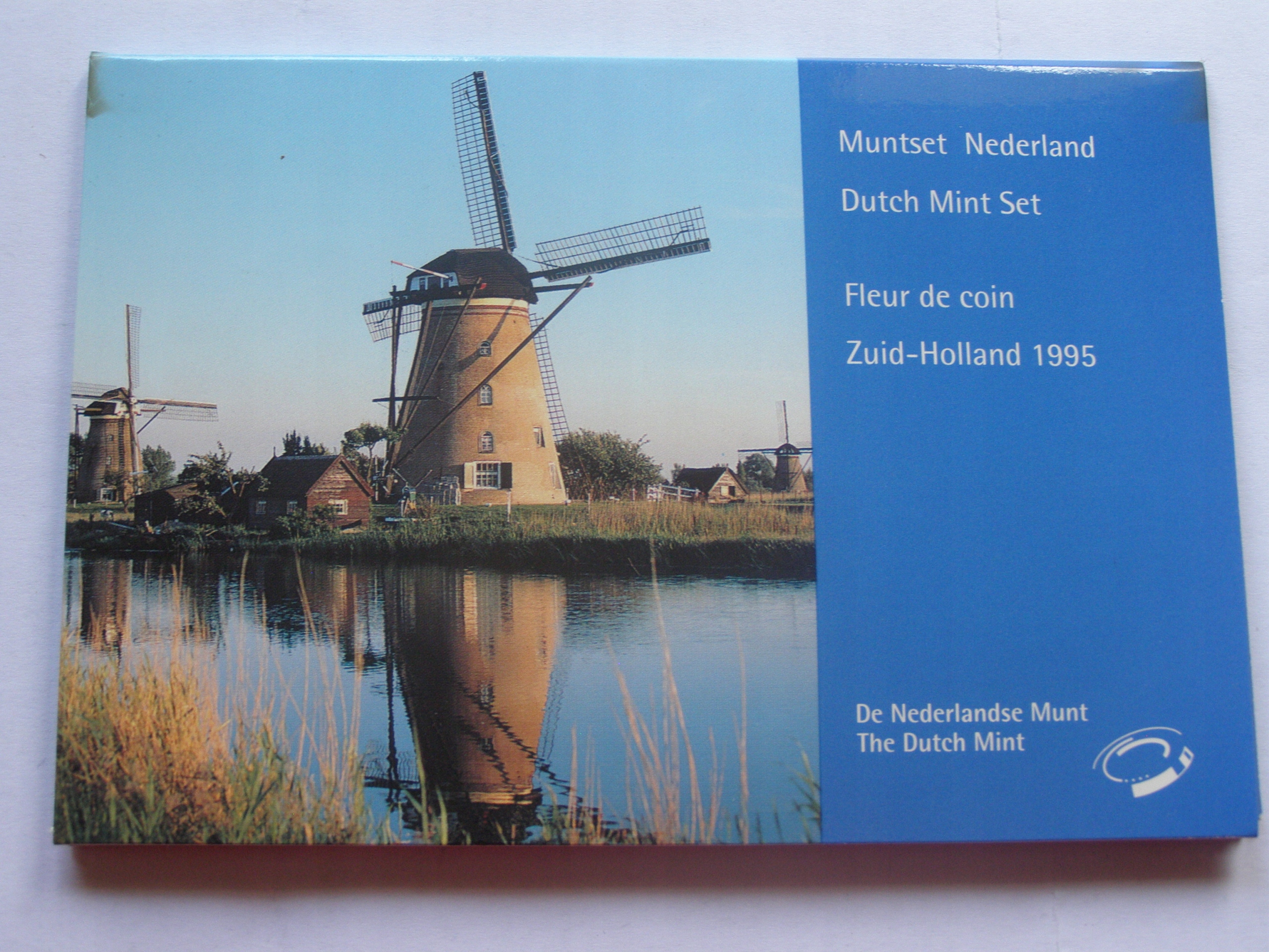 НИДЕРЛАНДЫ МОНЕТНЫЙ ДВОР НАБОР 6 МОНЕТ ЖЕТОН 1995 ГОД