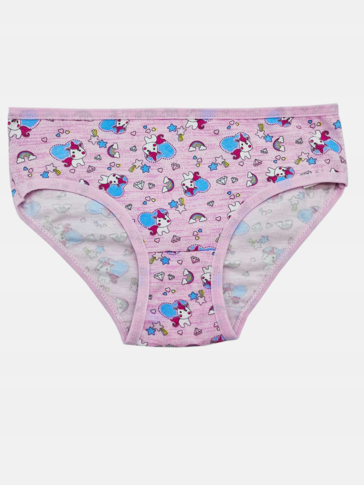 

Majtki Figi dziecięce jednorożce fioletowy 104-110