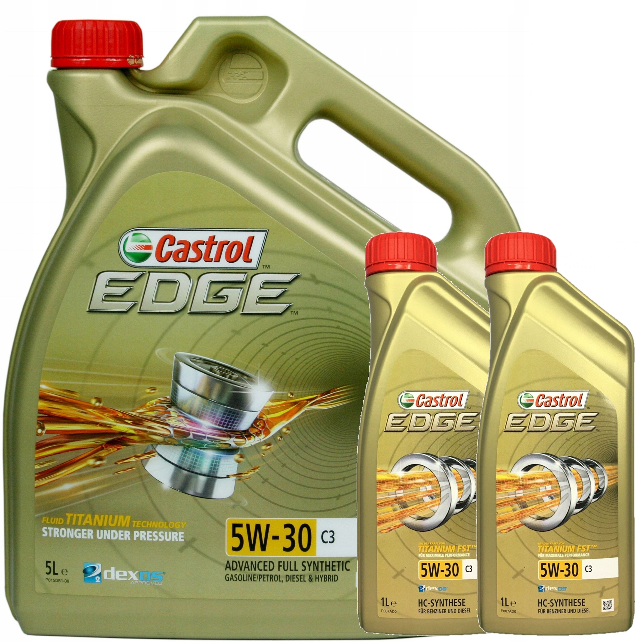 

Olej Castrol Edge Titanium Fst 5W-30 C3 Pc 5L 2L