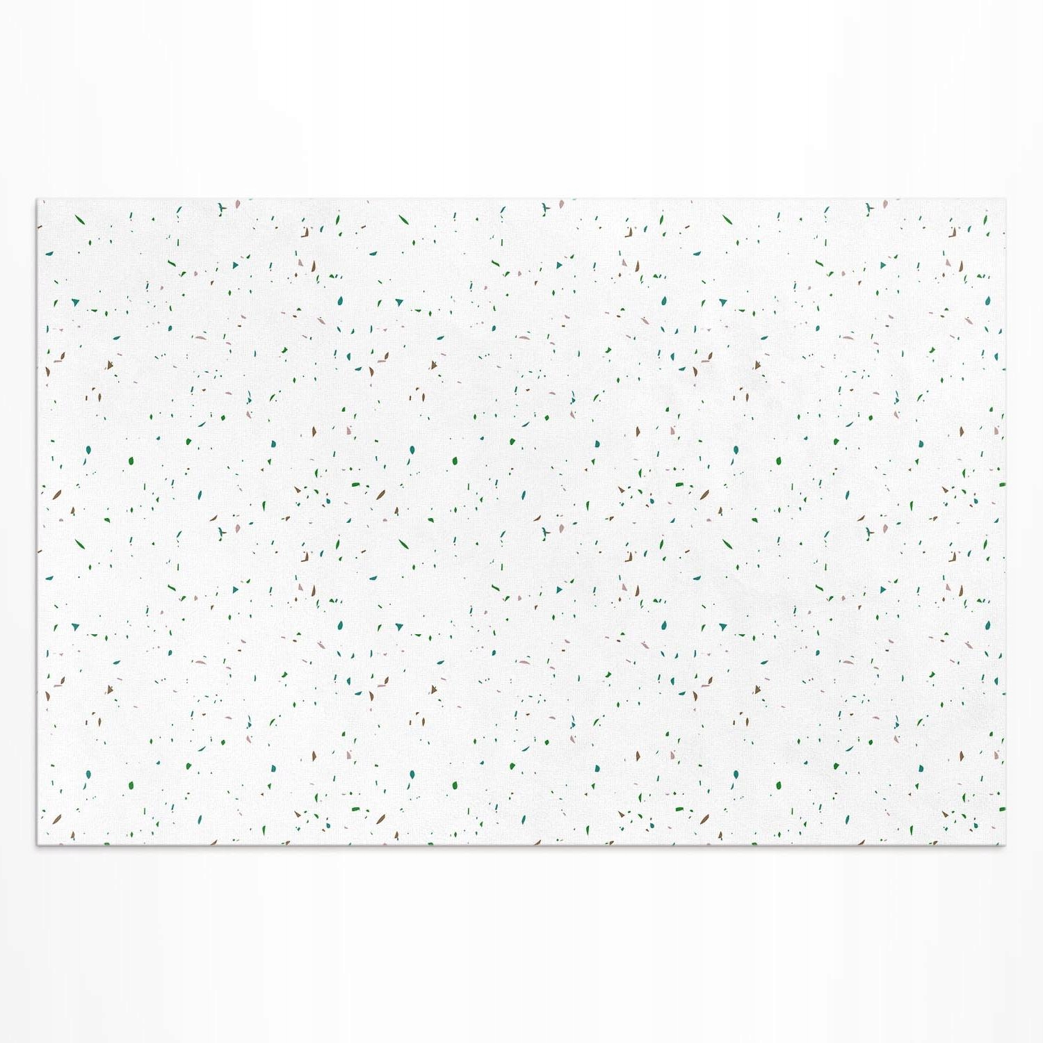 Balkónový vinylový koberec Rozmer: 150 x 100 cm Jemný svetlý gres, ozdobný kameň