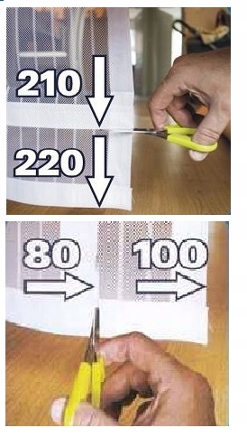 MOSKITIERA MAGNETYCZNA NA DRZWI OKNO MAGNES BALKONOWE 80/90/100 x 210/220cm Rodzaj do drzwi do okna